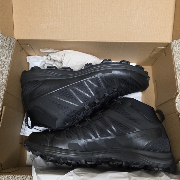 NWB SALOMON 415196 SPEED ASSAULT 2 Men's Tactical Boot Black - Picture 2 of 9